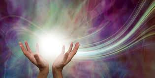 Receiving Light into Body Through the Hands.